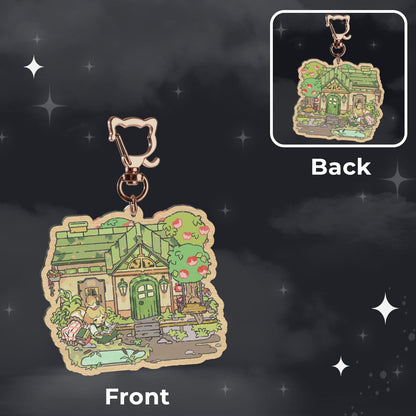 ac: isabelle | 2.75" wood charm