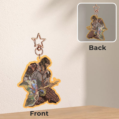Arcane: Jayce | 7cm glitter colour-edge charm