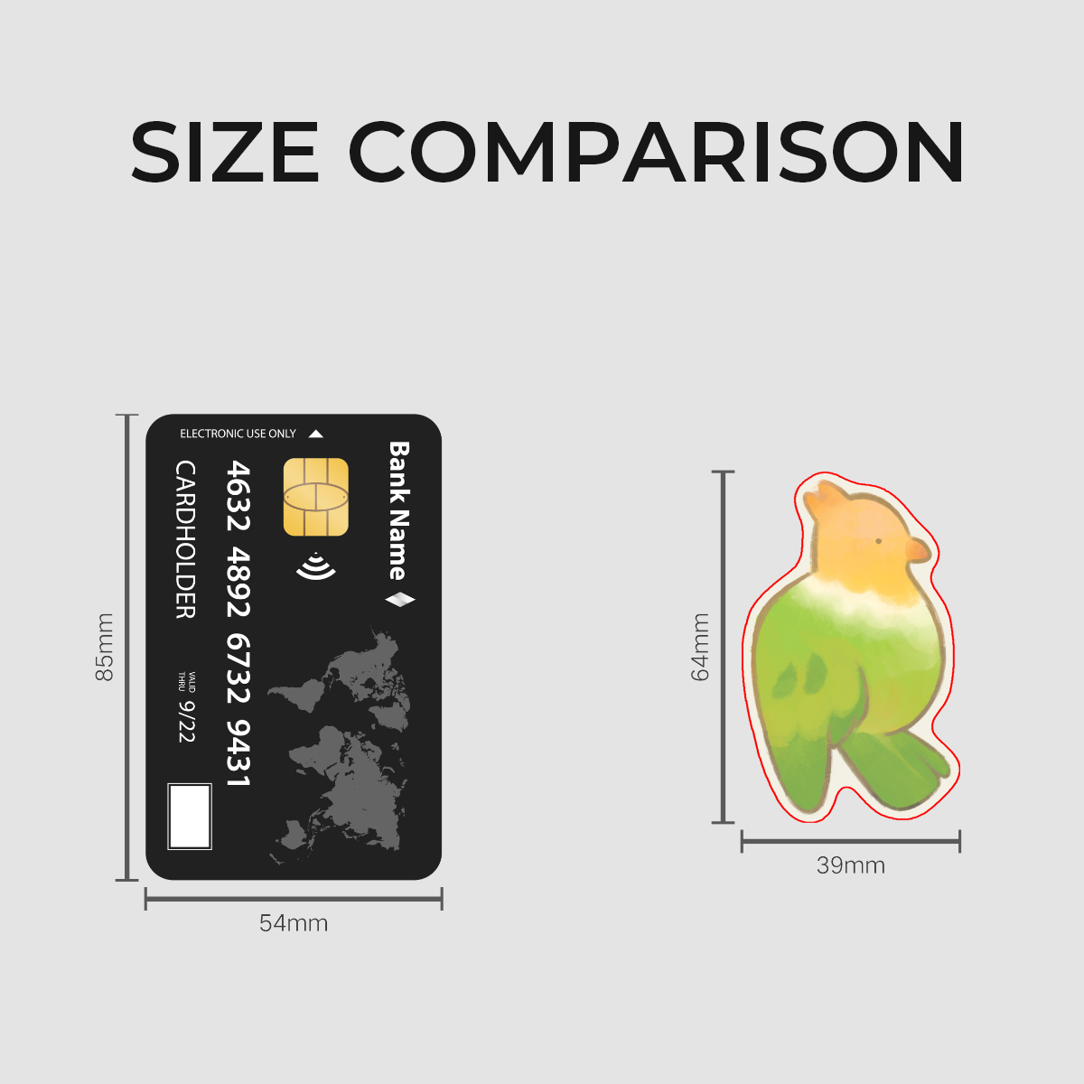 🐧: budgie | 2.5" sticker