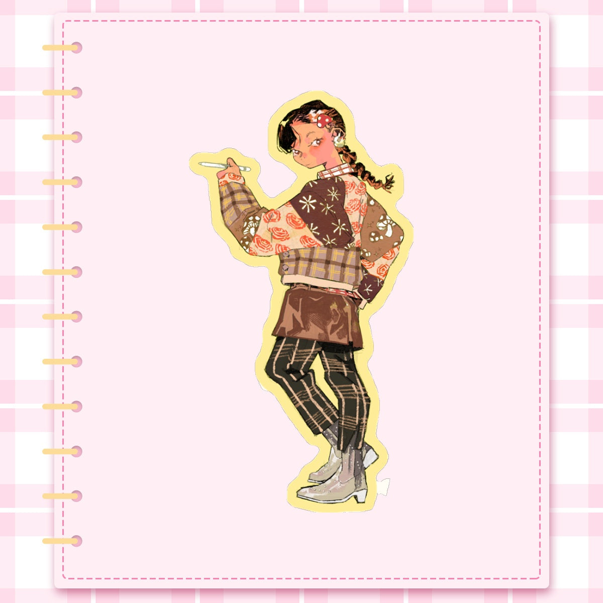 Girls Girls Girls: Winter | 3x3" sticker