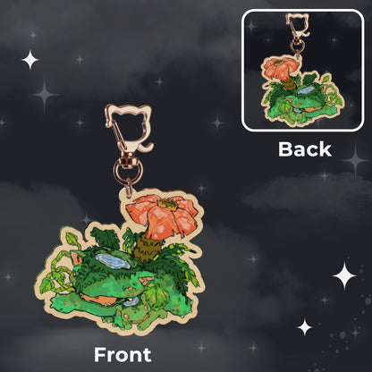 🪩: kappa | 2.75" wood charm