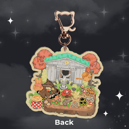 ac: blathers | 2.75" wood charm
