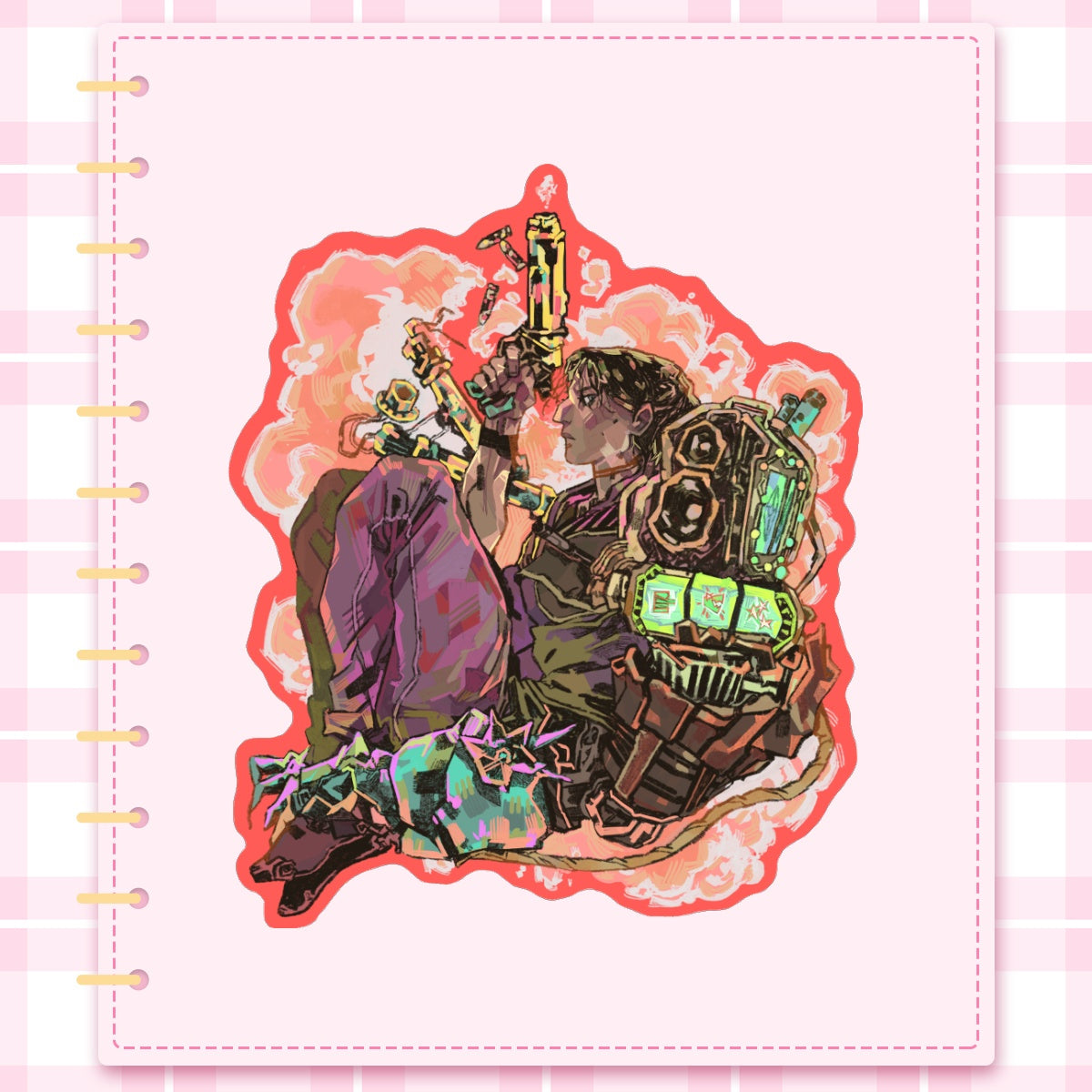 🔫: sevika | 3" sticker