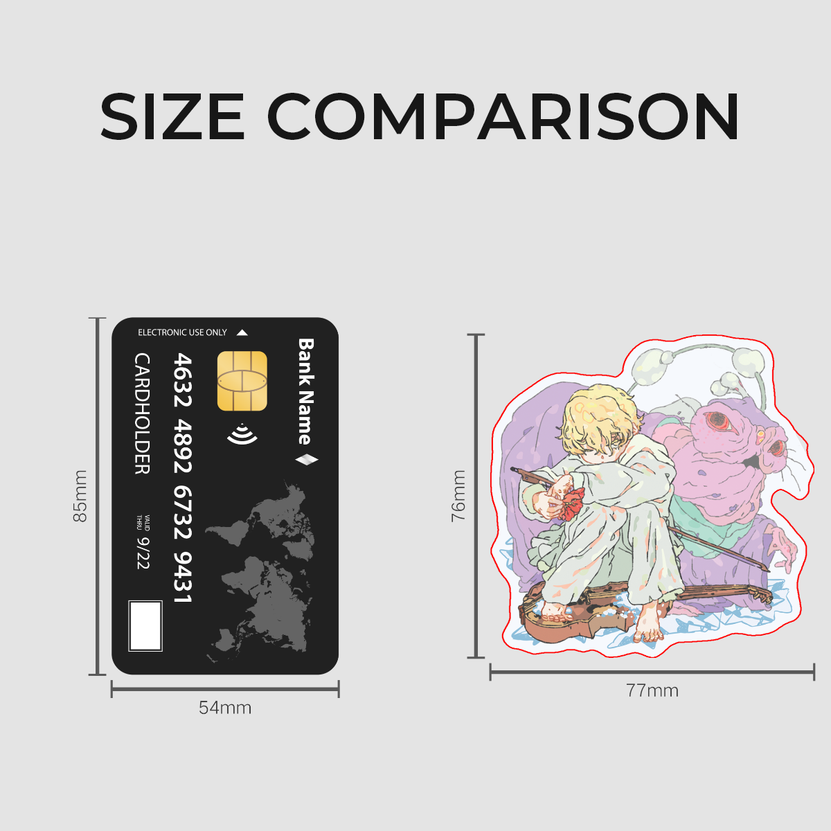 alnst: luka | 3" holo sticker