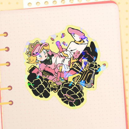 Mario: Peach | 3x3" sticker