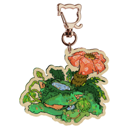 🪩: kappa | 2.75" wood charm