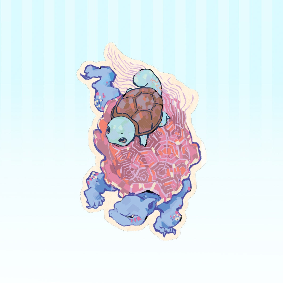 Pokemon: Squirtle | 3x3" sticker
