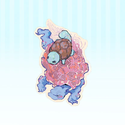 Pokemon: Squirtle | 3x3" sticker
