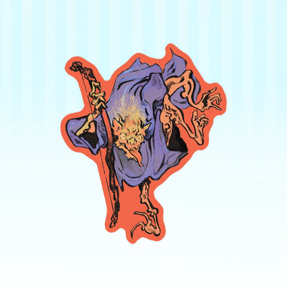 youkai: oni | 3" sticker