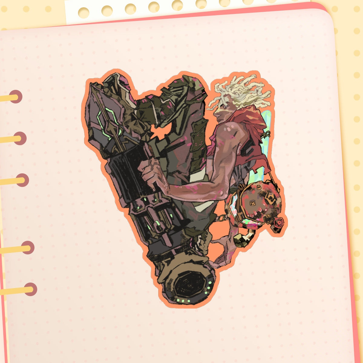 🔫: ekko | 3" sticker