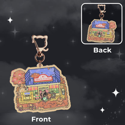 ac: tom nook | 2.75" wood charm