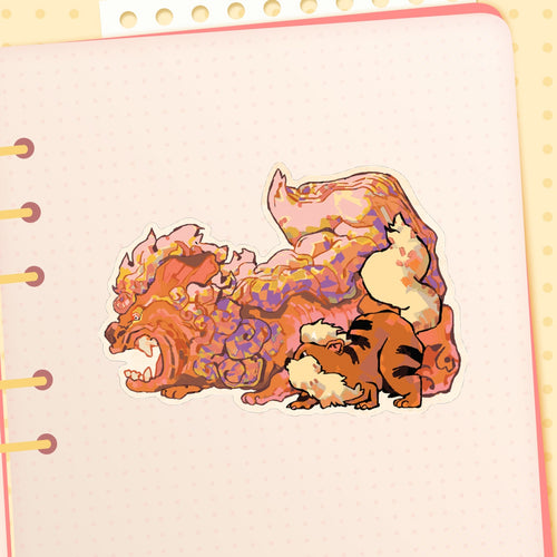 Pokemon: Arcanine | 3x3" sticker