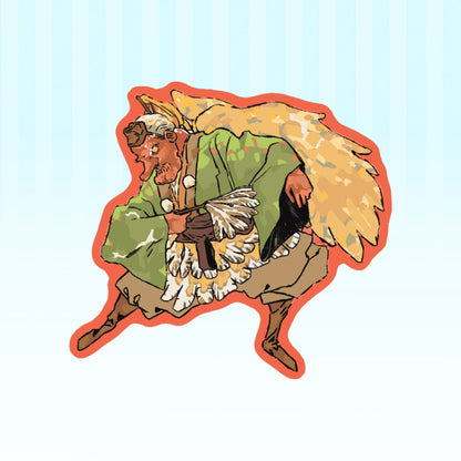 youkai: tengu | 3" sticker