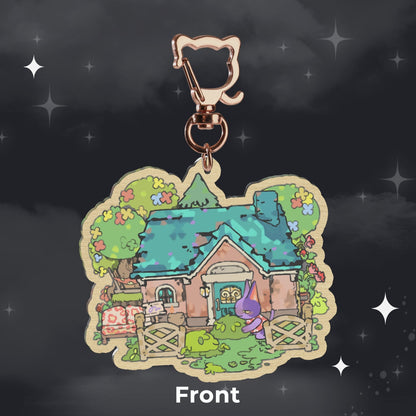 ac: bob | 2.75" wood charm