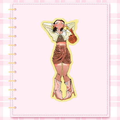 Girls Girls Girls: Winter | 3x3" sticker