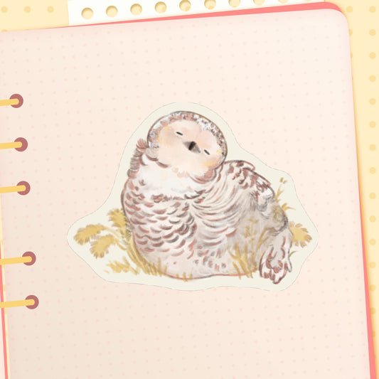 🐧: owl | 3" sticker