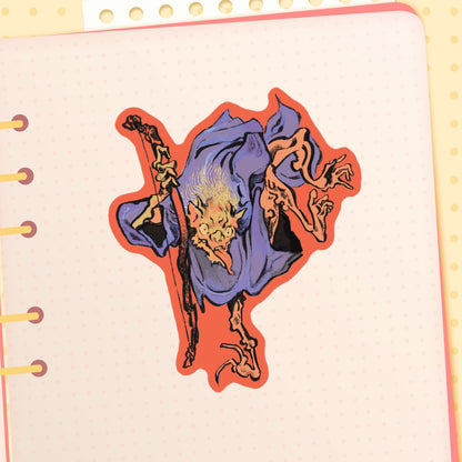 youkai: oni | 3" sticker