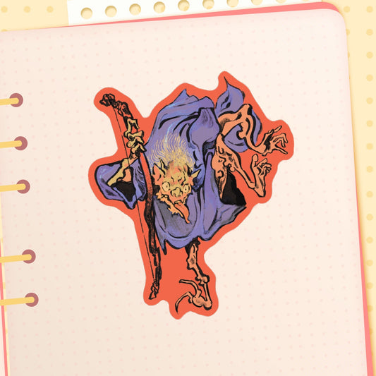 youkai: oni | 3" sticker