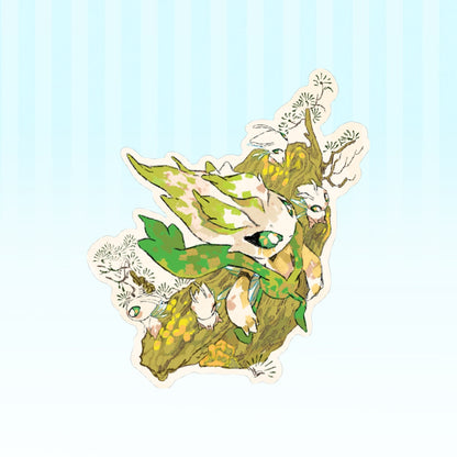 Pokemon: Celebi | 3x3" sticker