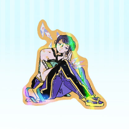 KPop Demon Hunters: Zoey | 3x3" sticker