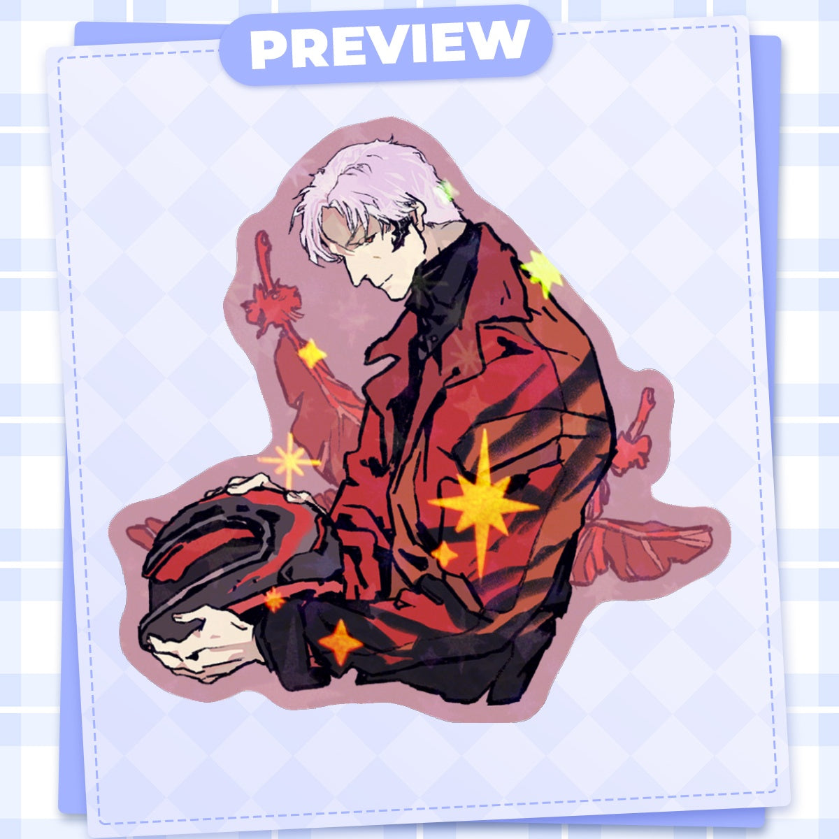 Love in Deepspace: Sylus | 3x3" sticker