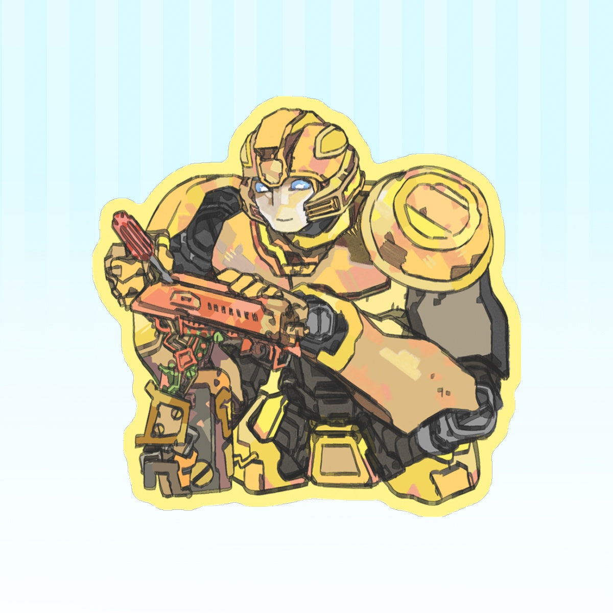 Transformers One: Bumblebee | 3x3" sticker