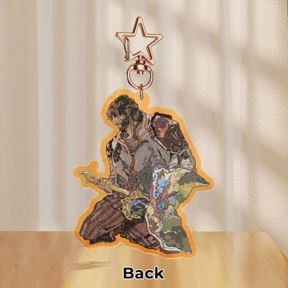 Arcane: Jayce | 7cm glitter colour-edge charm