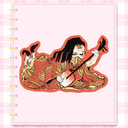 youkai: tiger | 3" sticker