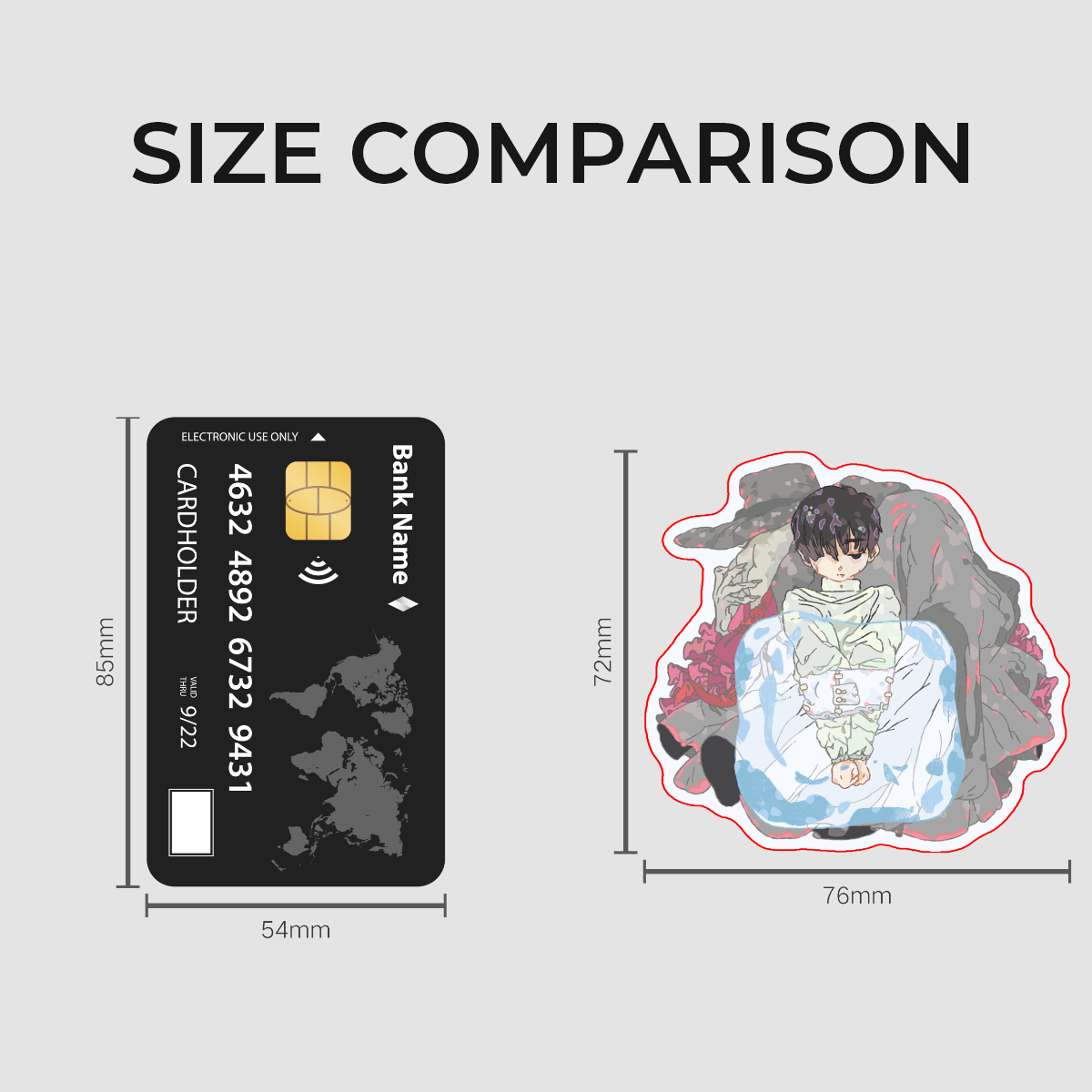 alnst: ivan | 3" holo sticker