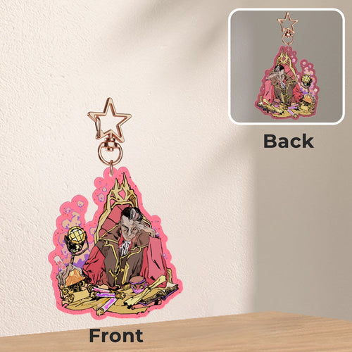 Arcane: Silco | 7cm glitter colour-edge charm