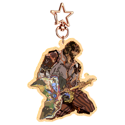 Arcane: Jayce | 7cm glitter colour-edge charm
