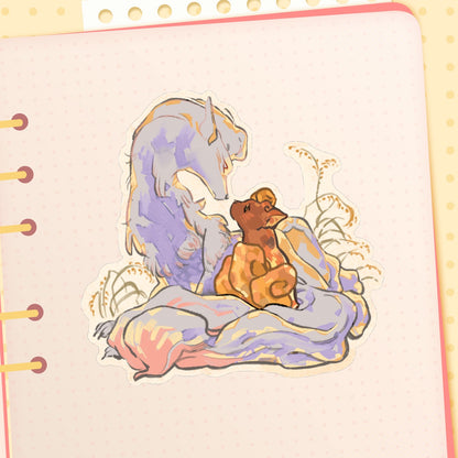 Pokemon: Ninetales | 3x3" sticker