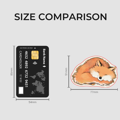 🦊: fox | 3" sticker