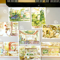 ghibli museum postcards | drawn at the museum